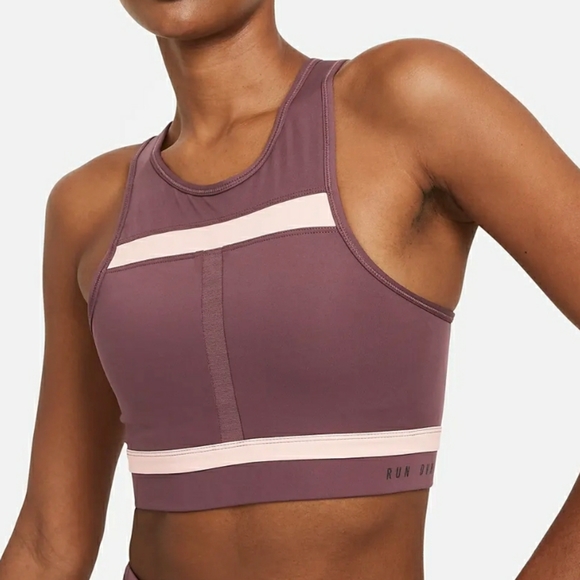 Nike XXL Medium-Support 1-Piece Pad Longline Sports Bra - Picture 11 of 11